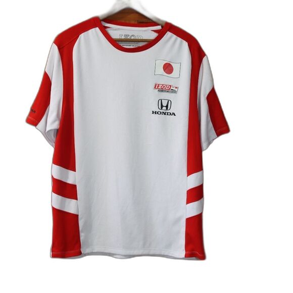 IZOD Indy Car Series PerformX 20th Anniversary Collection Shirt Japan Honda Med - Picture 1 of 11